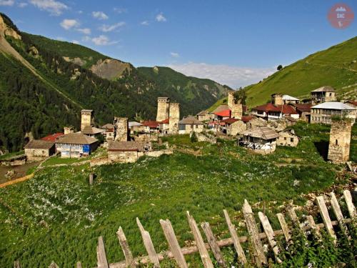 Vesnice Adishi- Svanetie